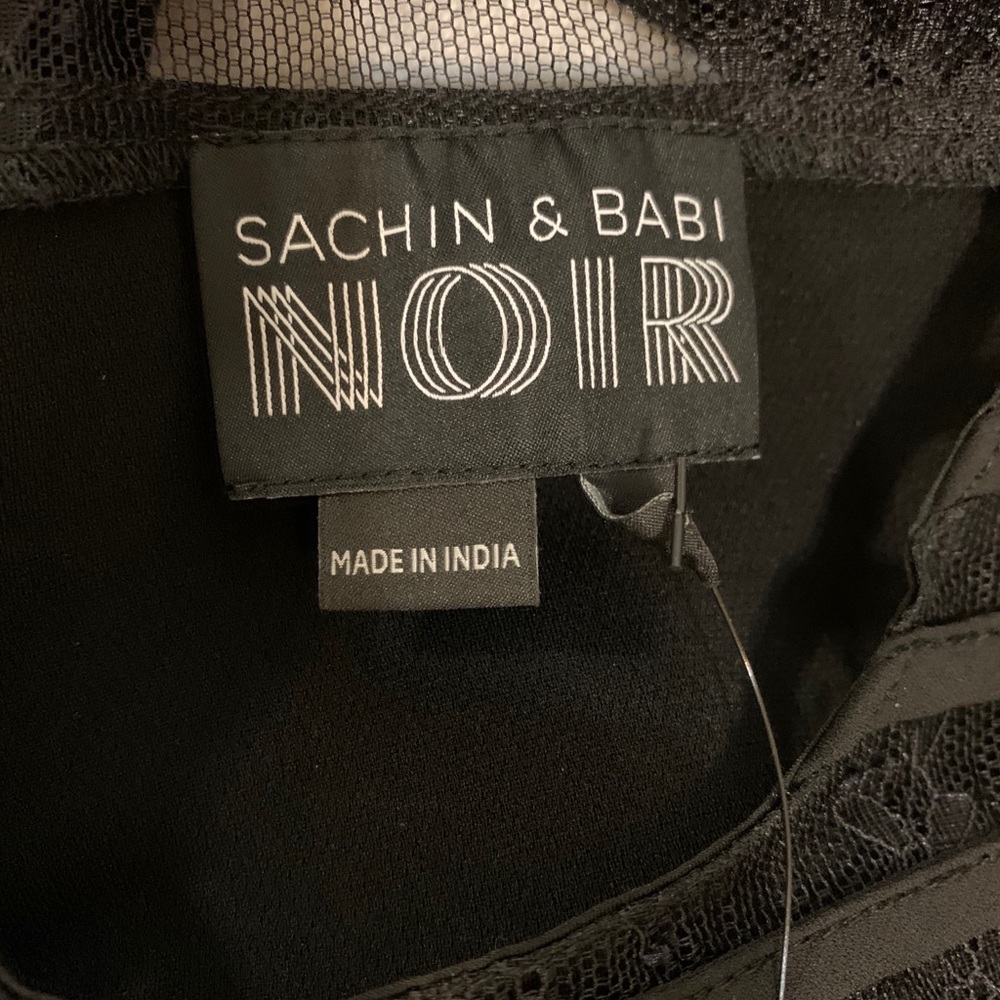 Sachin & Babi Noir Diane Dress SZ 4 - Picture 7 of 8